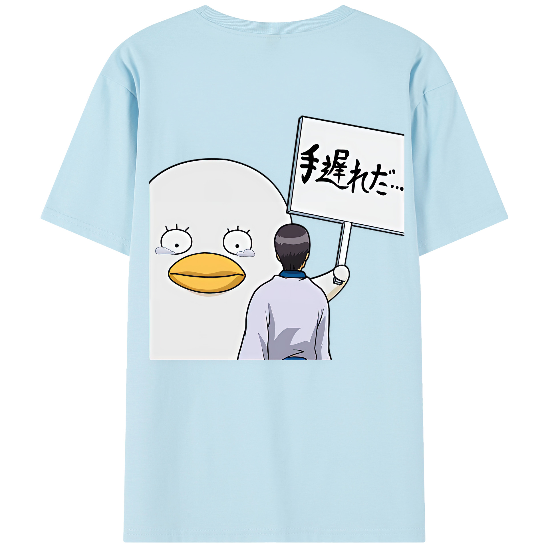 （画像用） ぎんたま 坂田銀時（さかたぎんとき） 神楽 志村新八（しむら しんぱち） GINTAMA Sakata Gintoki Kagura Shimura Shinpachi 綿100％半袖Tシャツ（背面プリント）